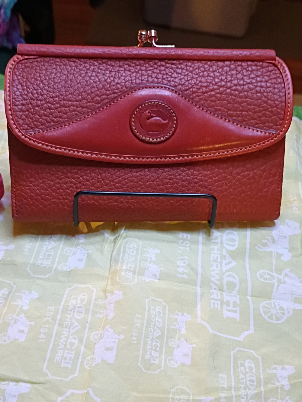 Dooney & Bourke Kiss Lock Wallet